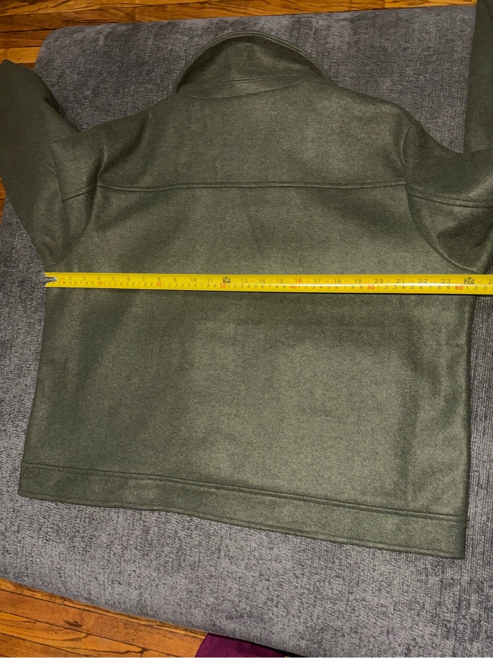 Banana Republic Olive Green Utility Jacket Zip Front XL NWT Women’s - Picture 5 of 10